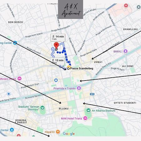 A&X Cozy And Tranquil Apartment - 24H Self Check-In Tirana Esterno foto