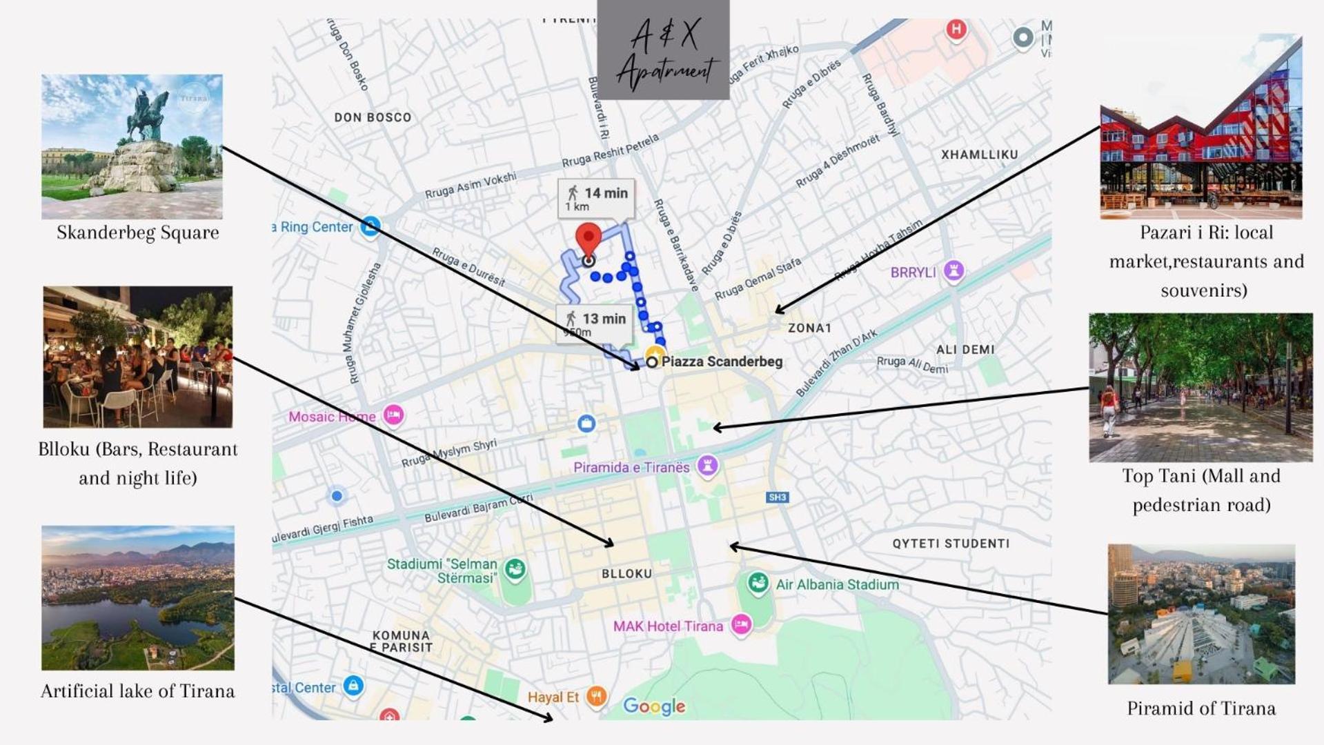 A&X Cozy And Tranquil Apartment - 24H Self Check-In Tirana Esterno foto